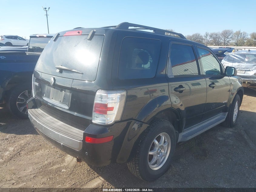 4M2CU81Z98KJ31063 2008 MERCURY MARINER photo no. 4