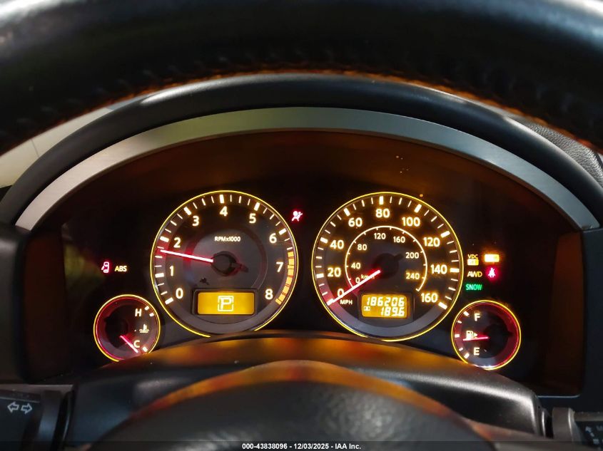 2007 Infiniti Fx35 VIN: JNRAS08W27X208258 Lot: 43838096