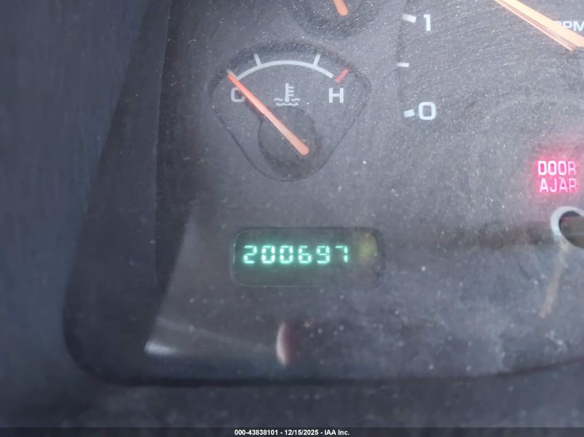 2001 Dodge Durango VIN: 1B4HR28NX1F626395 Lot: 43838101