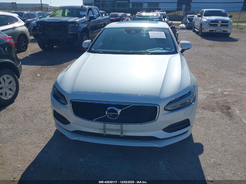 2017 Volvo S90 T5 Momentum VIN: YV1102AK5H1006652 Lot: 43838117
