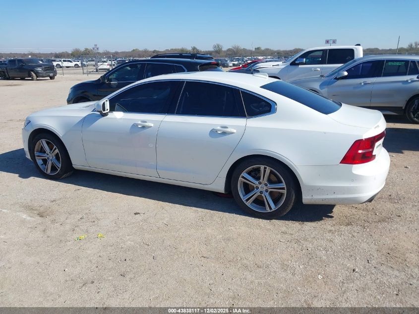 2017 Volvo S90 T5 Momentum VIN: YV1102AK5H1006652 Lot: 43838117