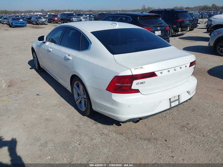 Vin: yv1102ak5h1006652, lot: 44333609, volvo s90 t5 momentum 20173