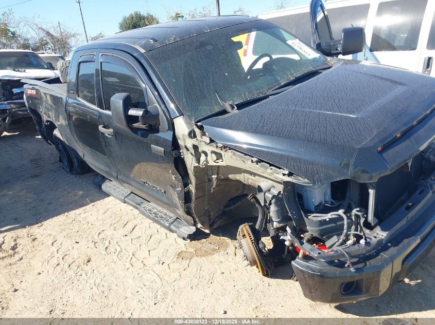 2018 Toyota Tundra Sr5 4.6L V8 VIN: 5TFRM5F12JX123543 Lot: 43838123