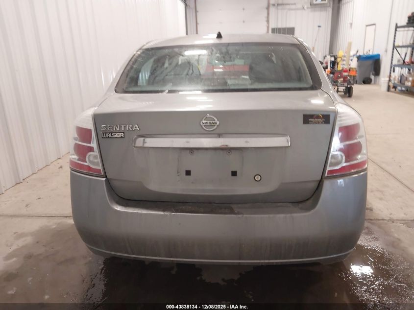 2010 Nissan Sentra 2.0S VIN: 3N1AB6AP7AL703180 Lot: 43838134