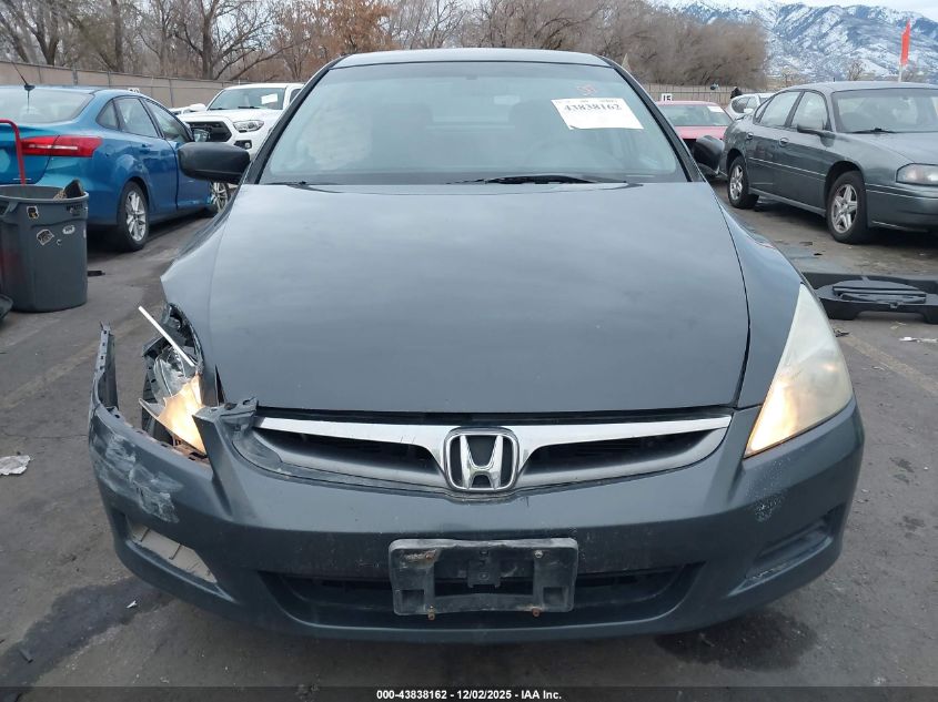 2006 Honda Accord 2.4 Lx VIN: 3HGCM56436G705485 Lot: 43838162