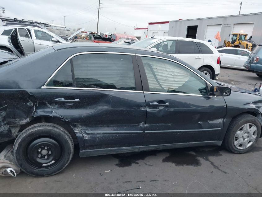 2006 Honda Accord 2.4 Lx VIN: 3HGCM56436G705485 Lot: 43838162