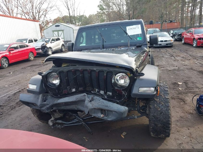 2020 Jeep Wrangler Unlimited Sport S 4X4 VIN: 1C4HJXDN0LW226605 Lot: 43838172