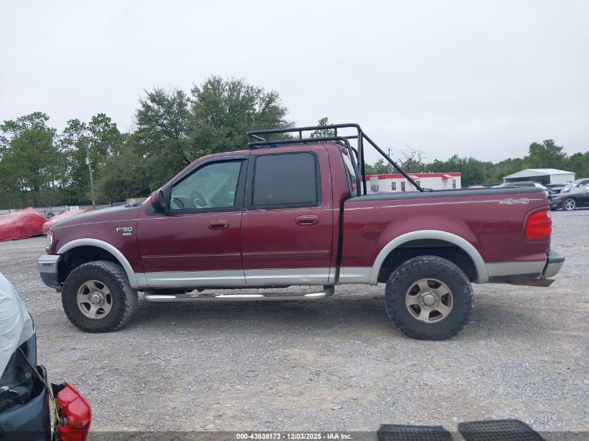 2003 Ford F-150 Lariat/Xlt VIN: 1FTRW08L73KB68974 Lot: 43838173