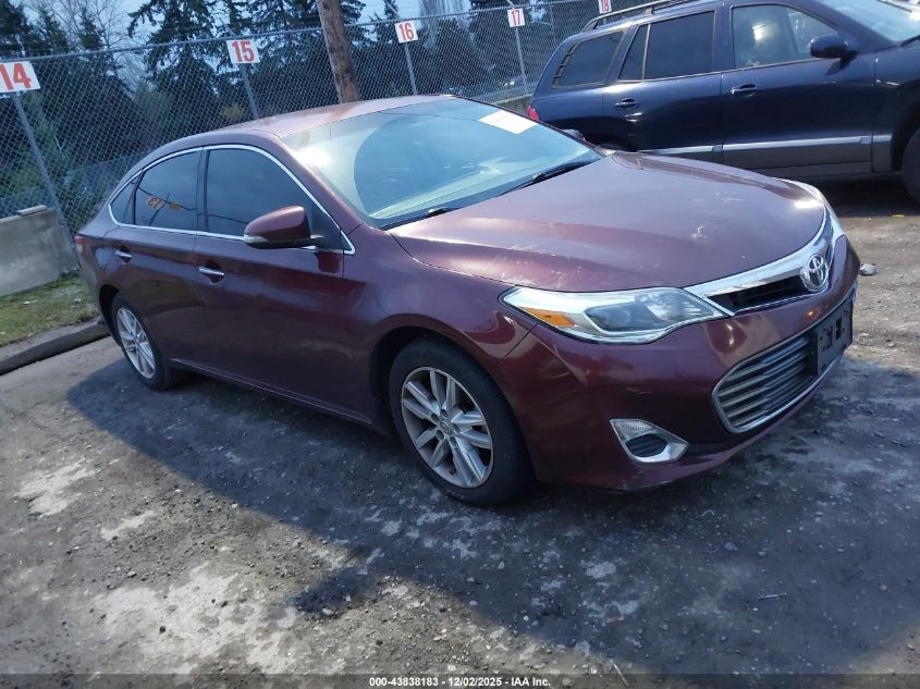 TOYOTA AVALON PREMIUM/TOURING/LIMITED