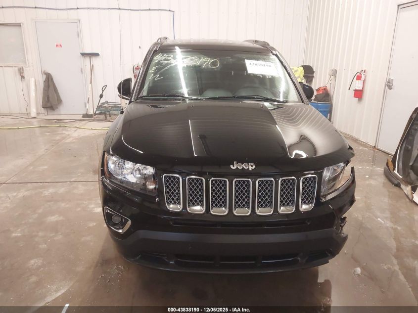 2016 Jeep Compass High Altitude Edition VIN: 1C4NJDEBXGD795582 Lot: 43838190