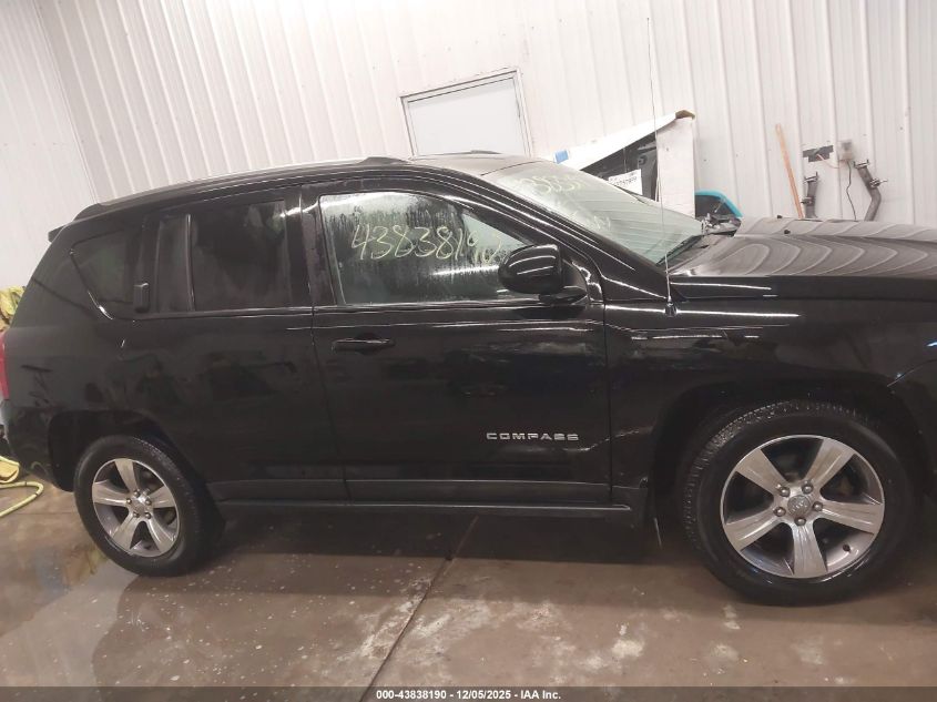 2016 Jeep Compass High Altitude Edition VIN: 1C4NJDEBXGD795582 Lot: 43838190
