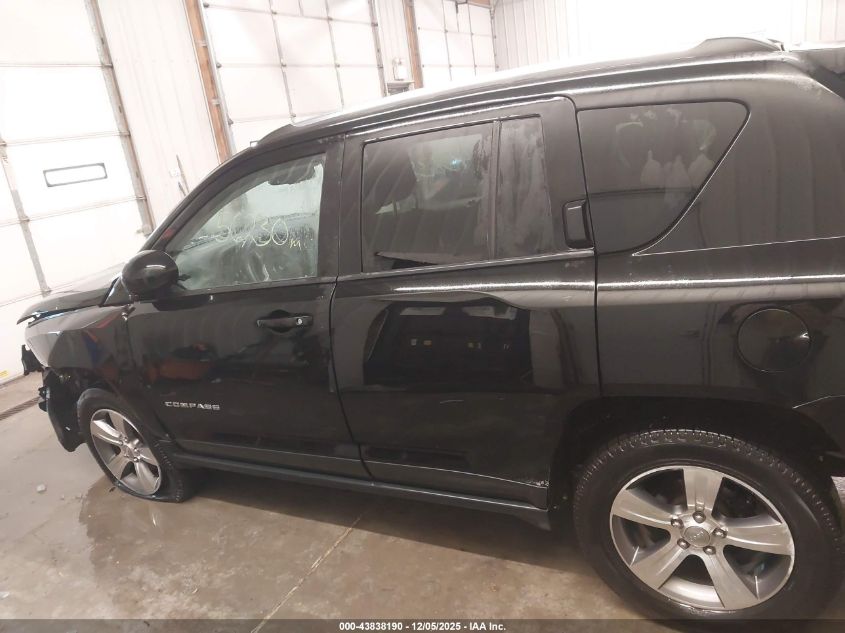 2016 Jeep Compass High Altitude Edition VIN: 1C4NJDEBXGD795582 Lot: 43838190