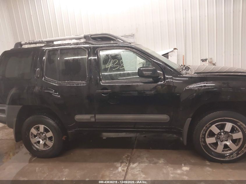 2012 Nissan Xterra Pro-4X VIN: 5N1AN0NW8CC521775 Lot: 43838219