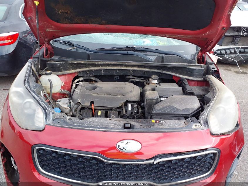 2018 Kia Sportage Lx VIN: KNDPM3ACXJ7392555 Lot: 43838223