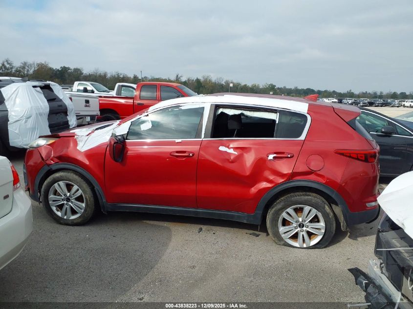 2018 Kia Sportage Lx VIN: KNDPM3ACXJ7392555 Lot: 43838223