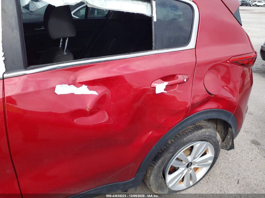 2018 Kia Sportage Lx VIN: KNDPM3ACXJ7392555 Lot: 43838223