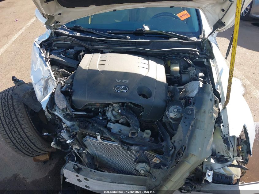 2009 Lexus Is 250 VIN: JTHBK262192086829 Lot: 43838233