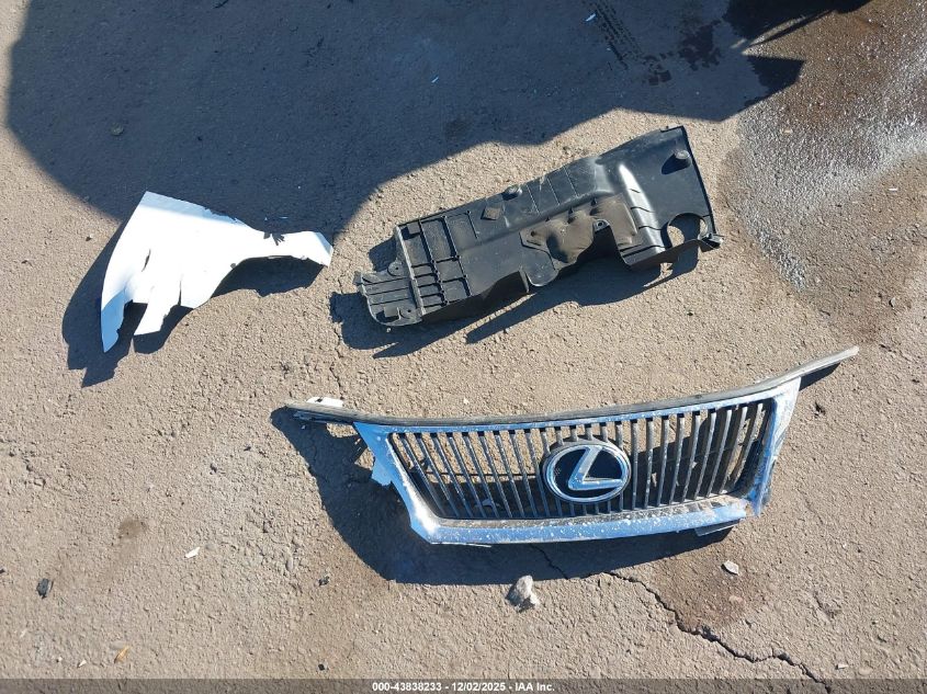 2009 Lexus Is 250 VIN: JTHBK262192086829 Lot: 43838233