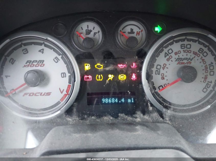 2009 Ford Focus Se VIN: 1FAHP35N39W185133 Lot: 43838237