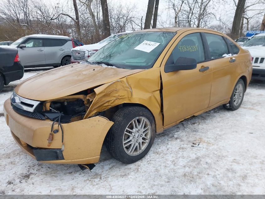 2009 Ford Focus Se VIN: 1FAHP35N39W185133 Lot: 43838237