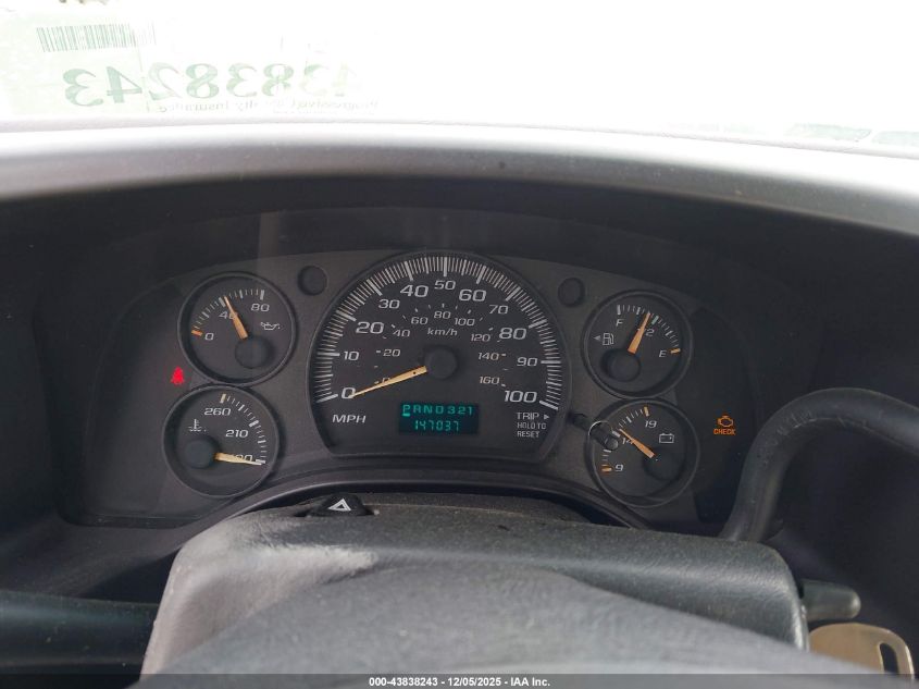 2003 Chevrolet Express VIN: 1GAGG29U531229759 Lot: 43838243