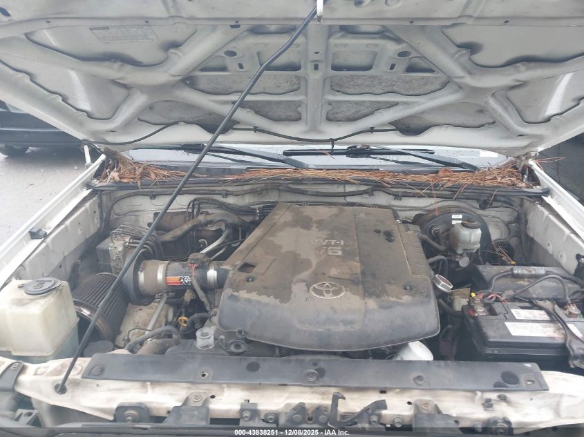 2010 Toyota Tacoma Prerunner V6 VIN: 5TEJU4GN9AZ711926 Lot: 43838251