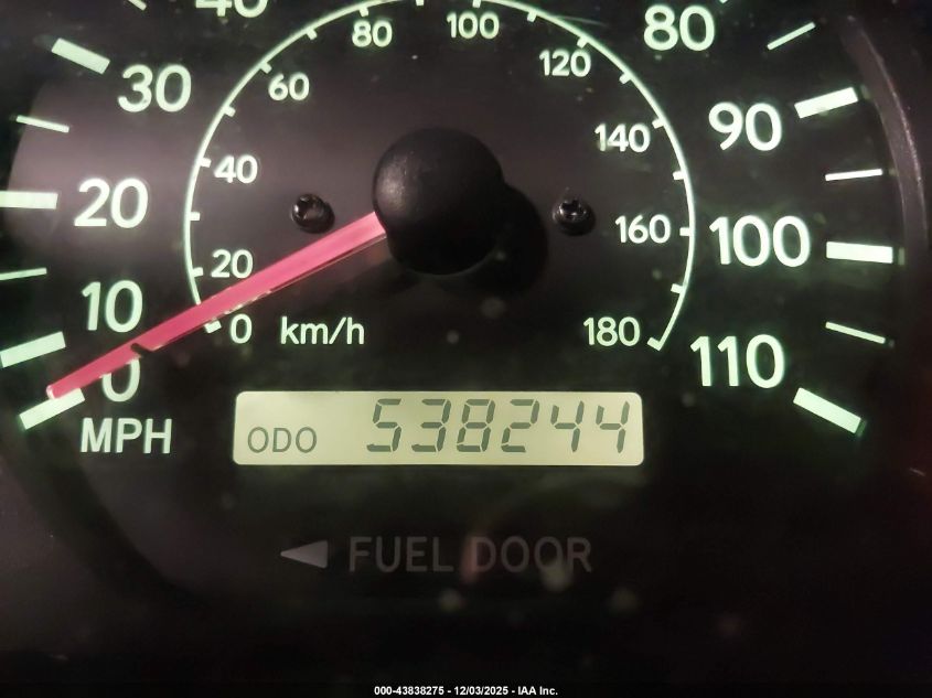 2000 Toyota Sienna Le VIN: 4T3ZF13C3YU243973 Lot: 43838275