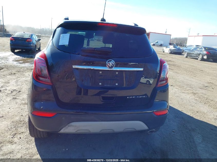 2019 Buick Encore Fwd Preferred VIN: KL4CJASB0KB812589 Lot: 43838278