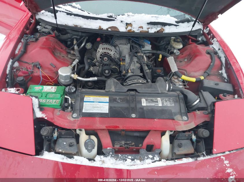 1996 Pontiac Firebird VIN: 2G2FS22K0T2208224 Lot: 43838284