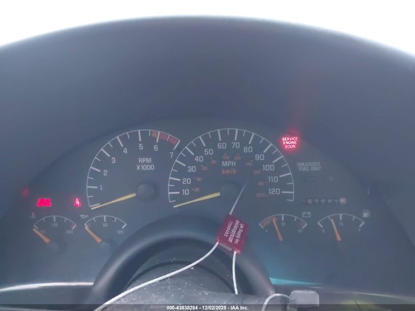 1996 Pontiac Firebird VIN: 2G2FS22K0T2208224 Lot: 43838284