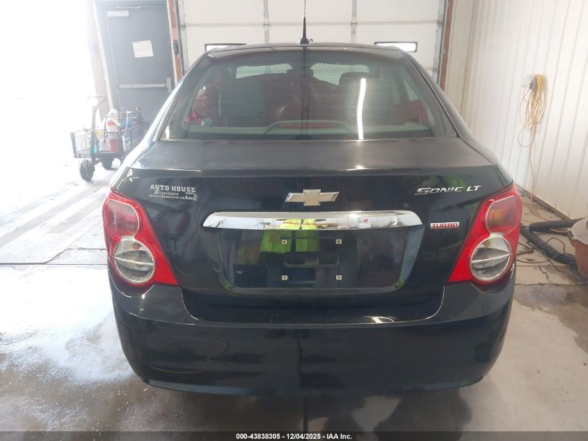 2013 Chevrolet Sonic Lt Auto VIN: 1G1JC5SB2D4118338 Lot: 43838305