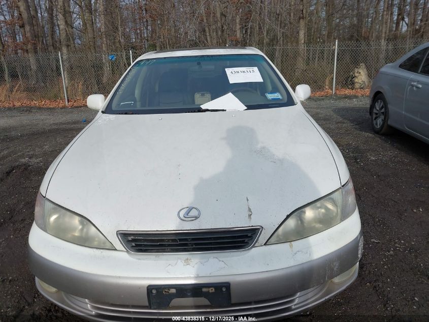 1999 Lexus Es 300 VIN: JT8BF28G8X5074086 Lot: 43838315