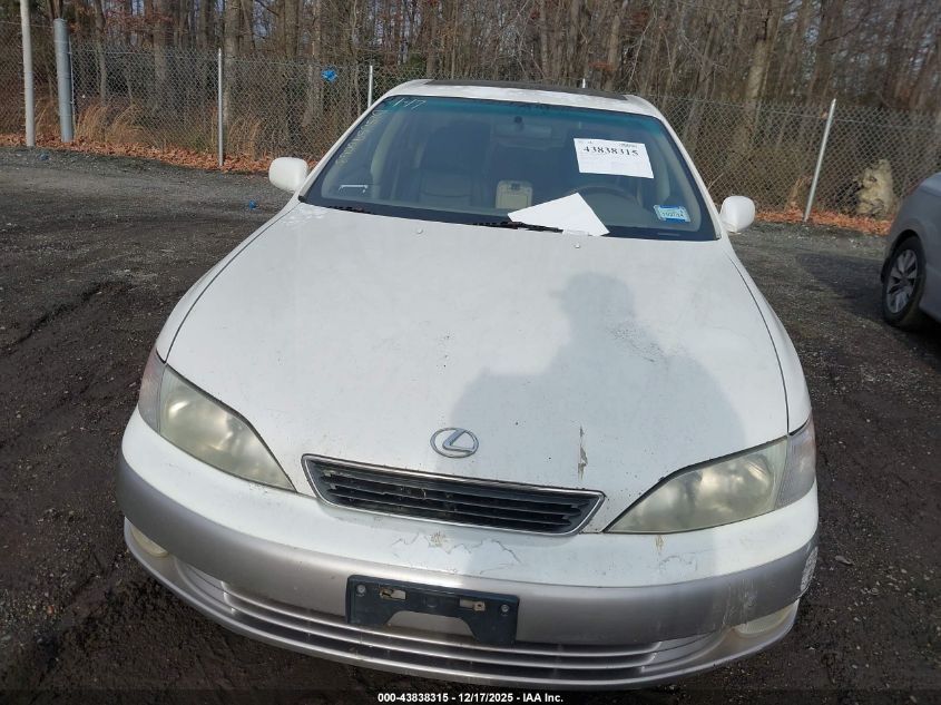 1999 Lexus Es 300 VIN: JT8BF28G8X5074086 Lot: 43838315