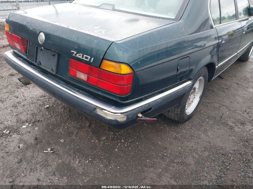 1994 BMW 740 I Automatic VIN: WBAGD4320RDE66802 Lot: 43838322