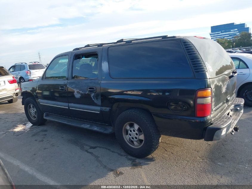 2002 Chevrolet Suburban 1500 Lt VIN: 1GNEC16TX2J132756 Lot: 43838332