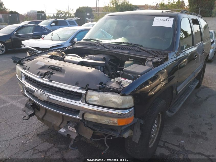 2002 Chevrolet Suburban 1500 Lt VIN: 1GNEC16TX2J132756 Lot: 43838332