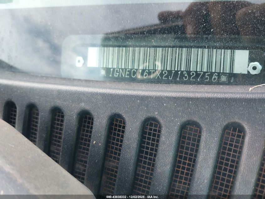 2002 Chevrolet Suburban 1500 Lt VIN: 1GNEC16TX2J132756 Lot: 43838332