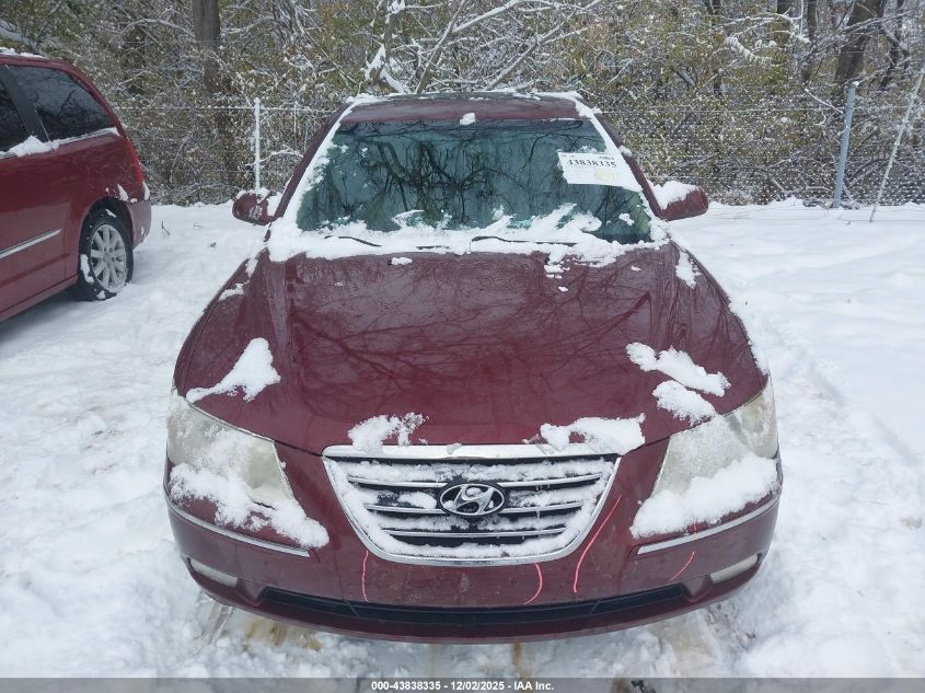 2009 Hyundai Sonata Limited VIN: 5NPEU46C69H437360 Lot: 43838335