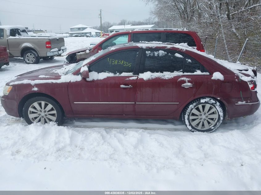 2009 Hyundai Sonata Limited VIN: 5NPEU46C69H437360 Lot: 43838335