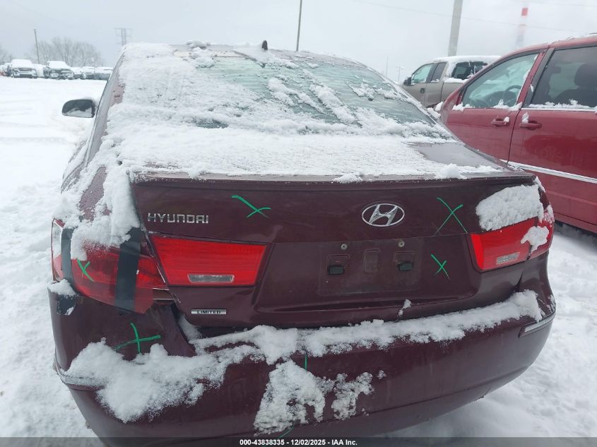 2009 Hyundai Sonata Limited VIN: 5NPEU46C69H437360 Lot: 43838335