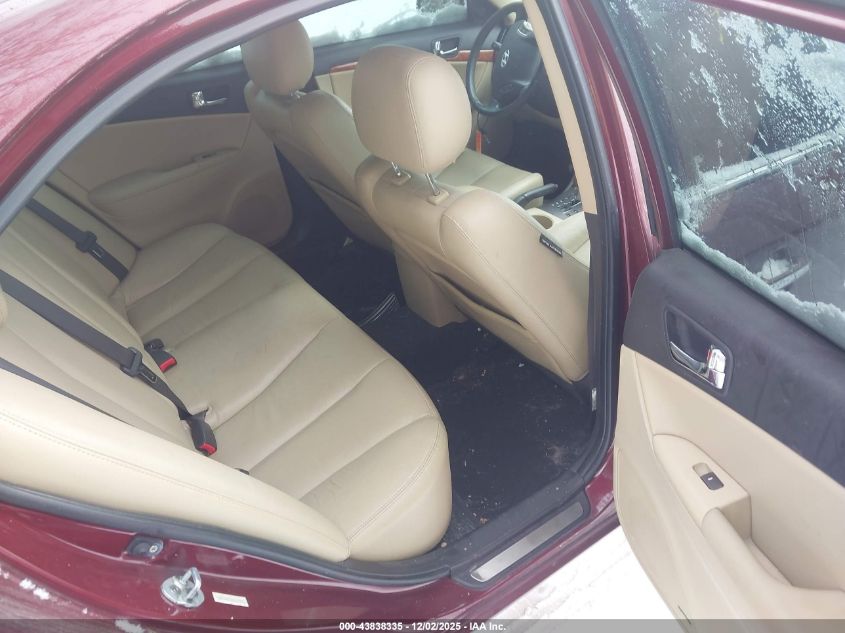 2009 Hyundai Sonata Limited VIN: 5NPEU46C69H437360 Lot: 43838335