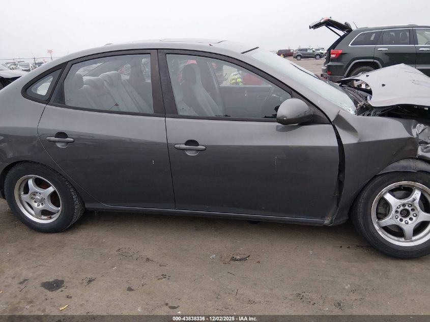 2007 Hyundai Elantra Gls/Limited/Se VIN: KMHDU46D37U159911 Lot: 43838336