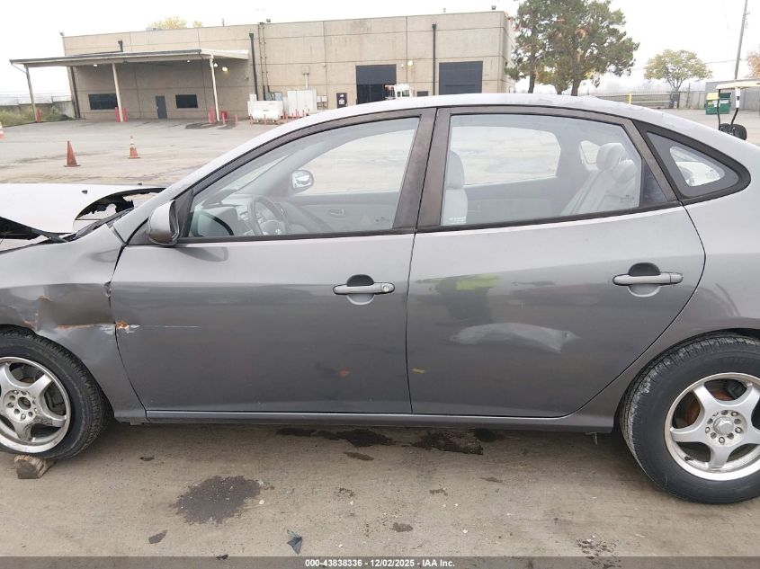 2007 Hyundai Elantra Gls/Limited/Se VIN: KMHDU46D37U159911 Lot: 43838336