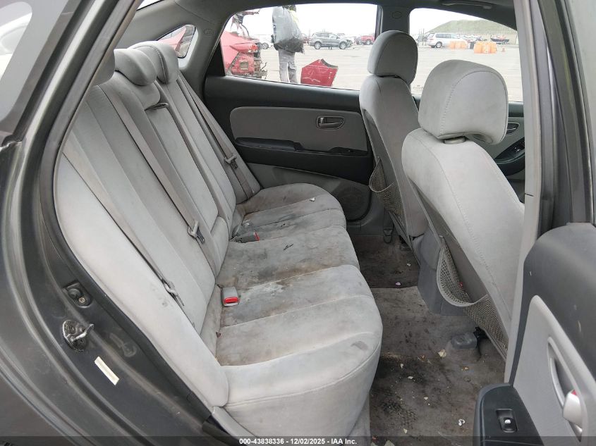 2007 Hyundai Elantra Gls/Limited/Se VIN: KMHDU46D37U159911 Lot: 43838336