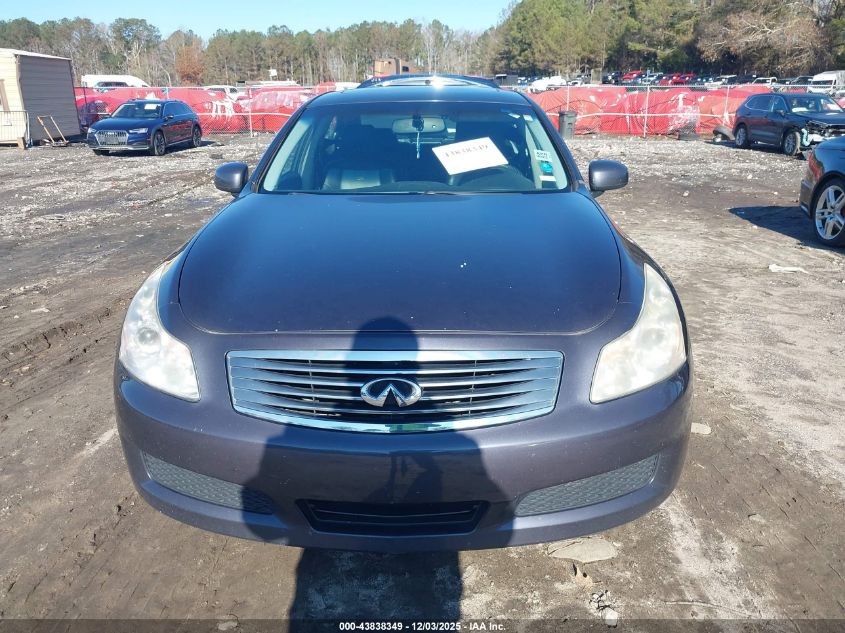 2007 Infiniti G35X VIN: JNKBV61F97M805822 Lot: 43838349