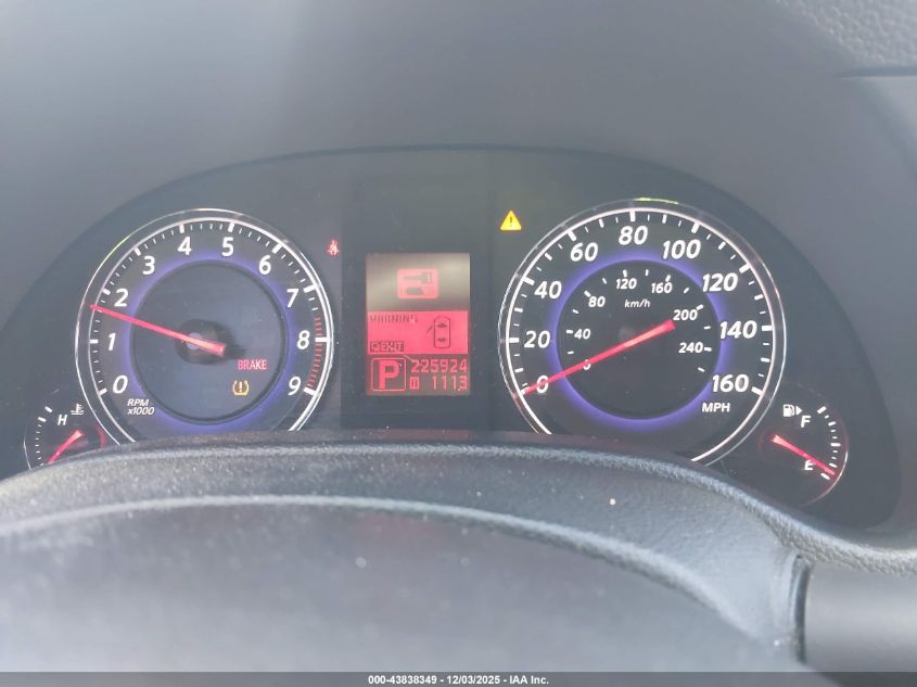 2007 Infiniti G35X VIN: JNKBV61F97M805822 Lot: 43838349