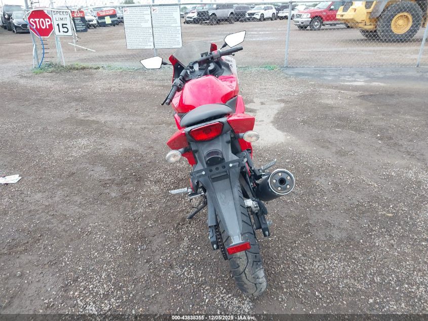 2010 Kawasaki Ex250 J VIN: JKAEXMJ11ADA61932 Lot: 43838355