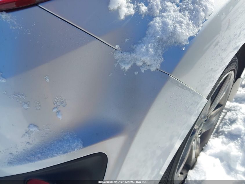 2014 Hyundai Veloster Turbo W/Black VIN: KMHTC6AE5EU210784 Lot: 43838372