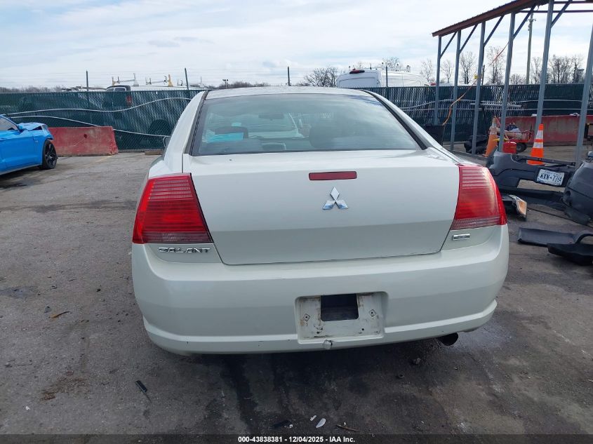 2005 Mitsubishi Galant Es/Se VIN: 4A3AB36F65E050355 Lot: 43838381