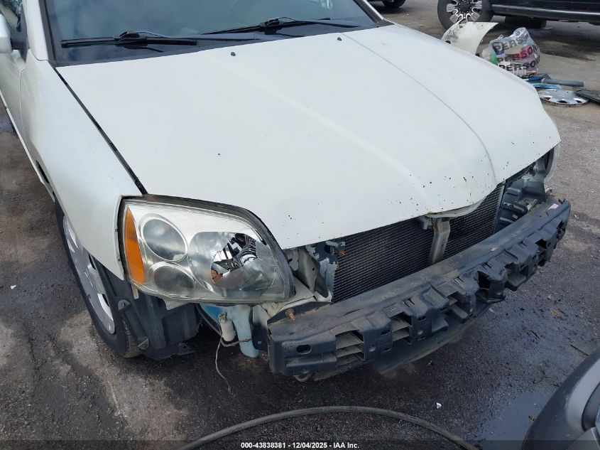 2005 Mitsubishi Galant Es/Se VIN: 4A3AB36F65E050355 Lot: 43838381